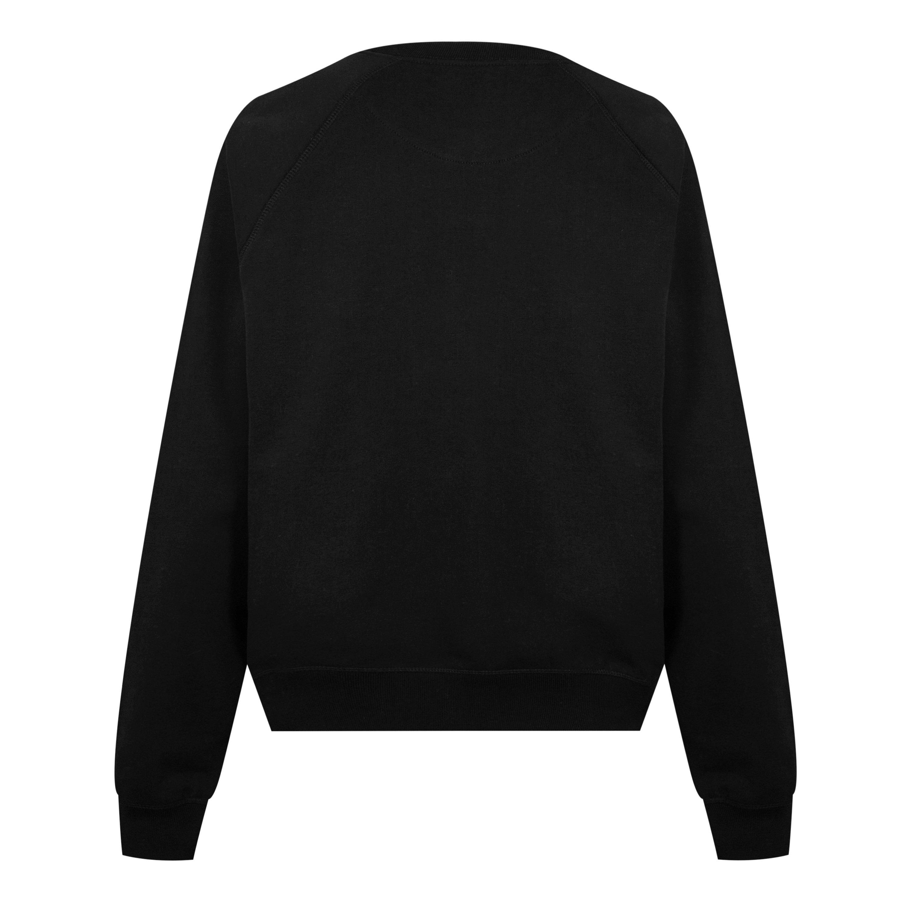 Black - Vivienne Westwood - Time Machine Raglan Sweatshirt - 6