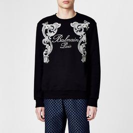 Balmain Paisley Crew Sn42