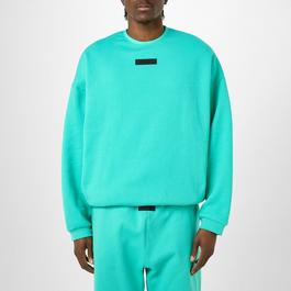 Fear Of God Essentials Logo Crew Sweater