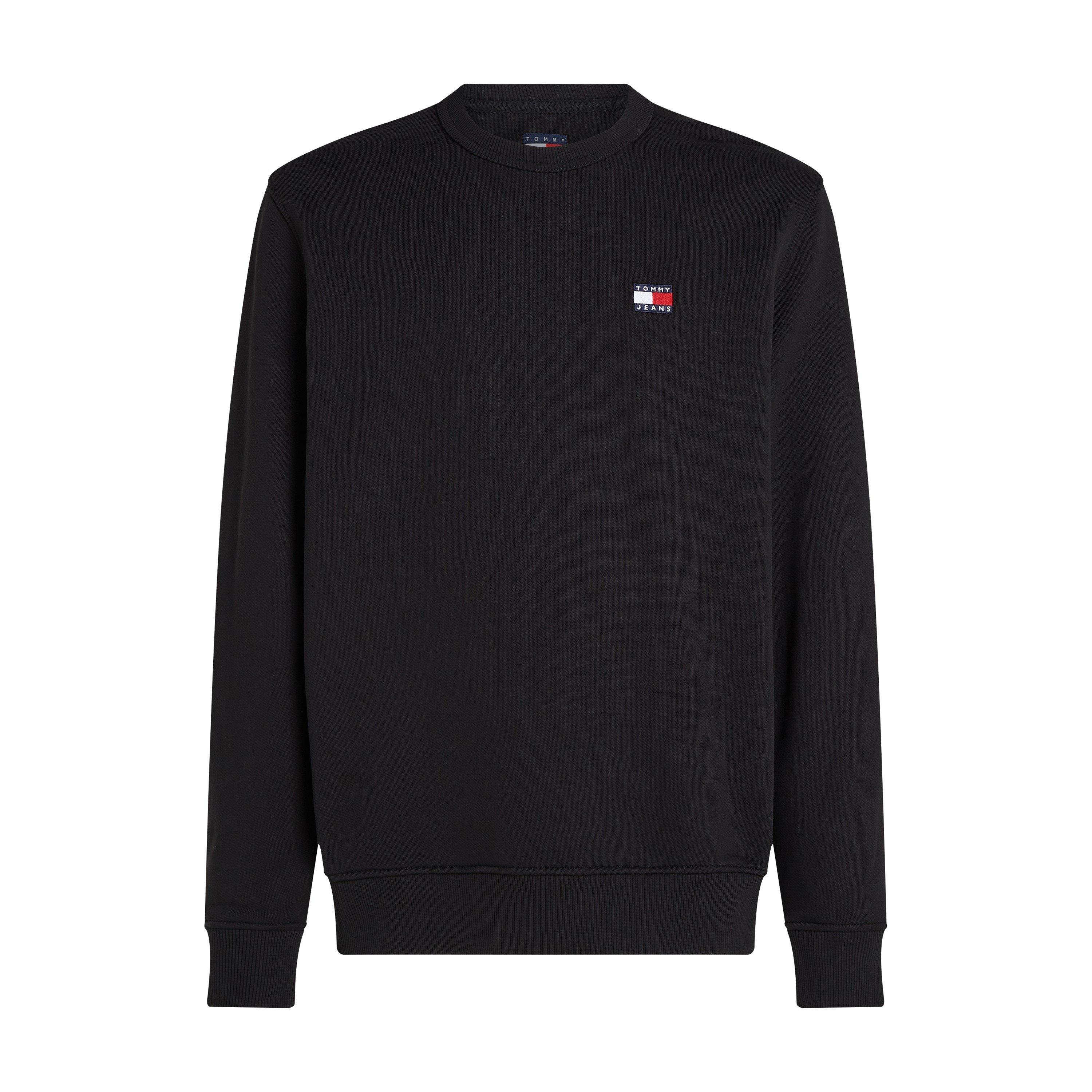 Black - Tommy Jeans - Badge Sweatshirt - 1