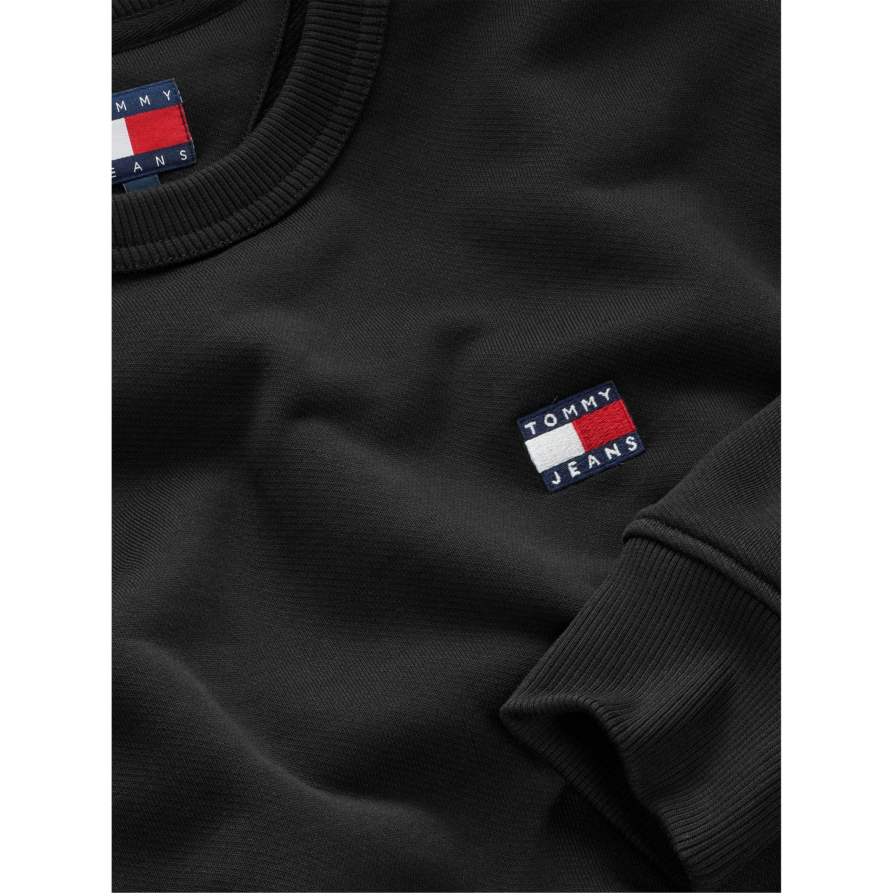 Black - Tommy Jeans - Badge Sweatshirt - 9