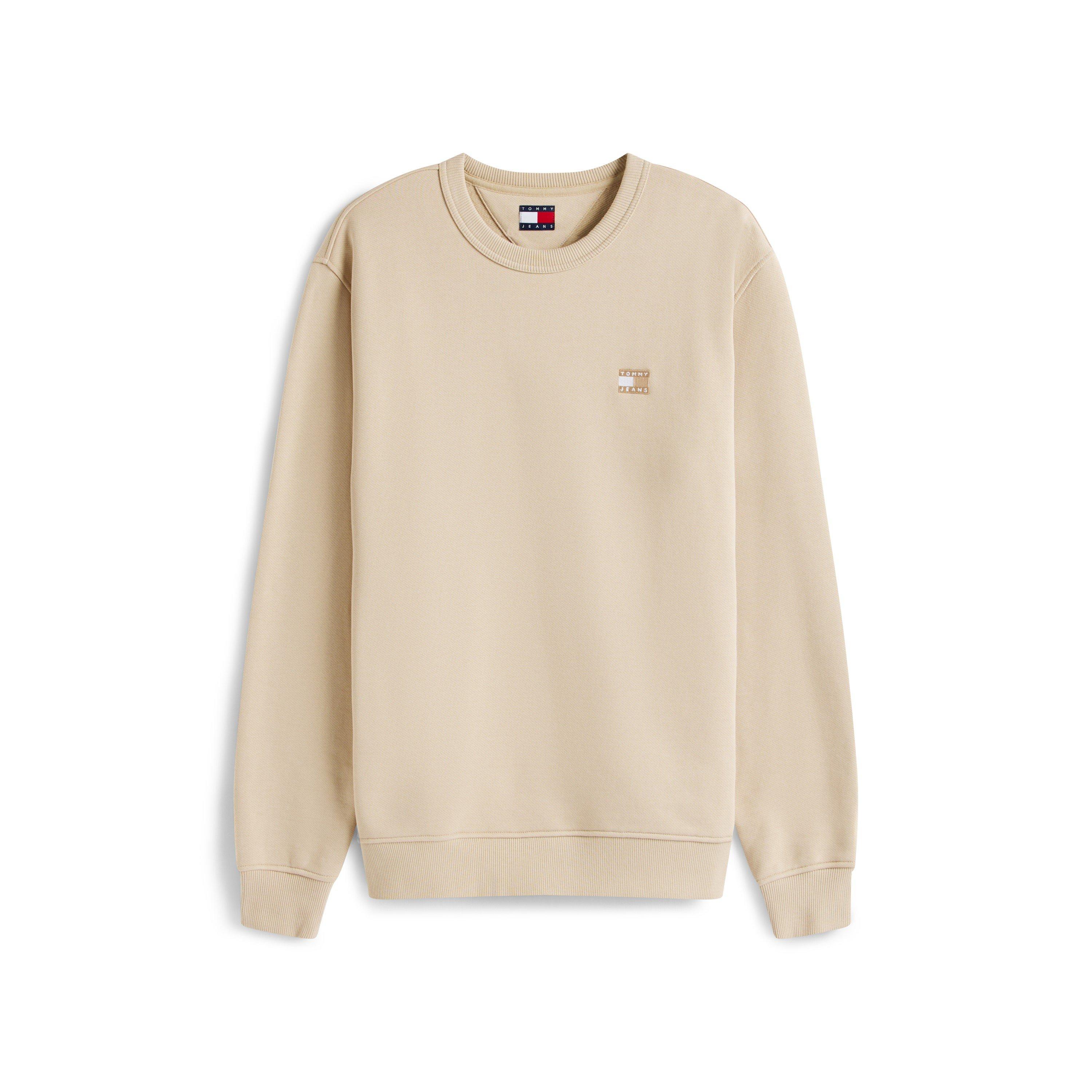 Tommy Jeans Men's Badge Sweatshirt - Silt Tonal - XL