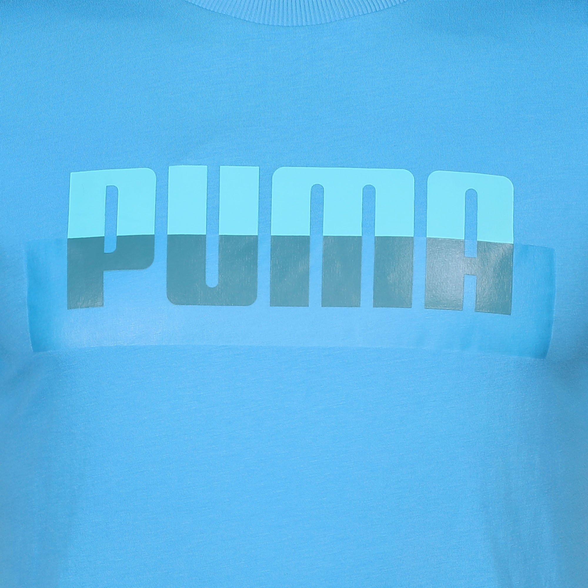 Regal Blue - Puma - Graphic T-Shirt Mens - 3