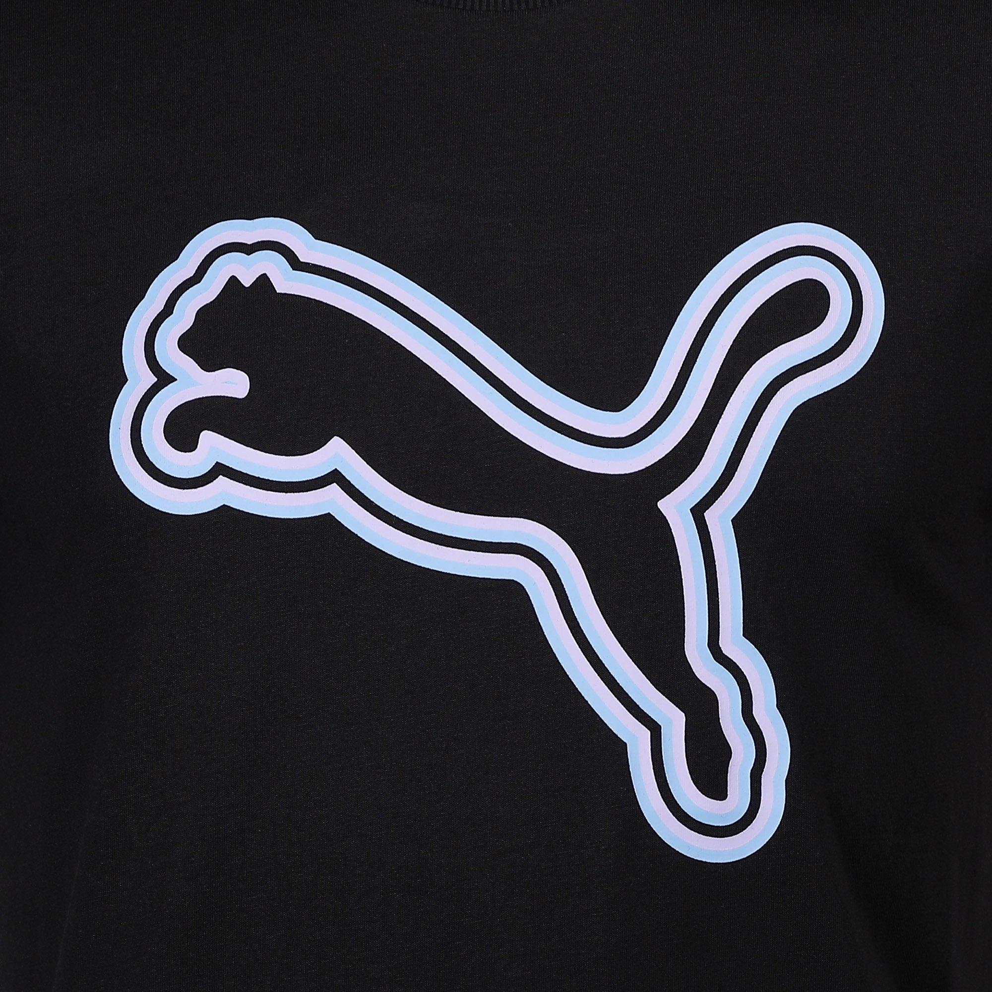 PUMA Black - Puma - Graphic T-Shirt Mens - 3