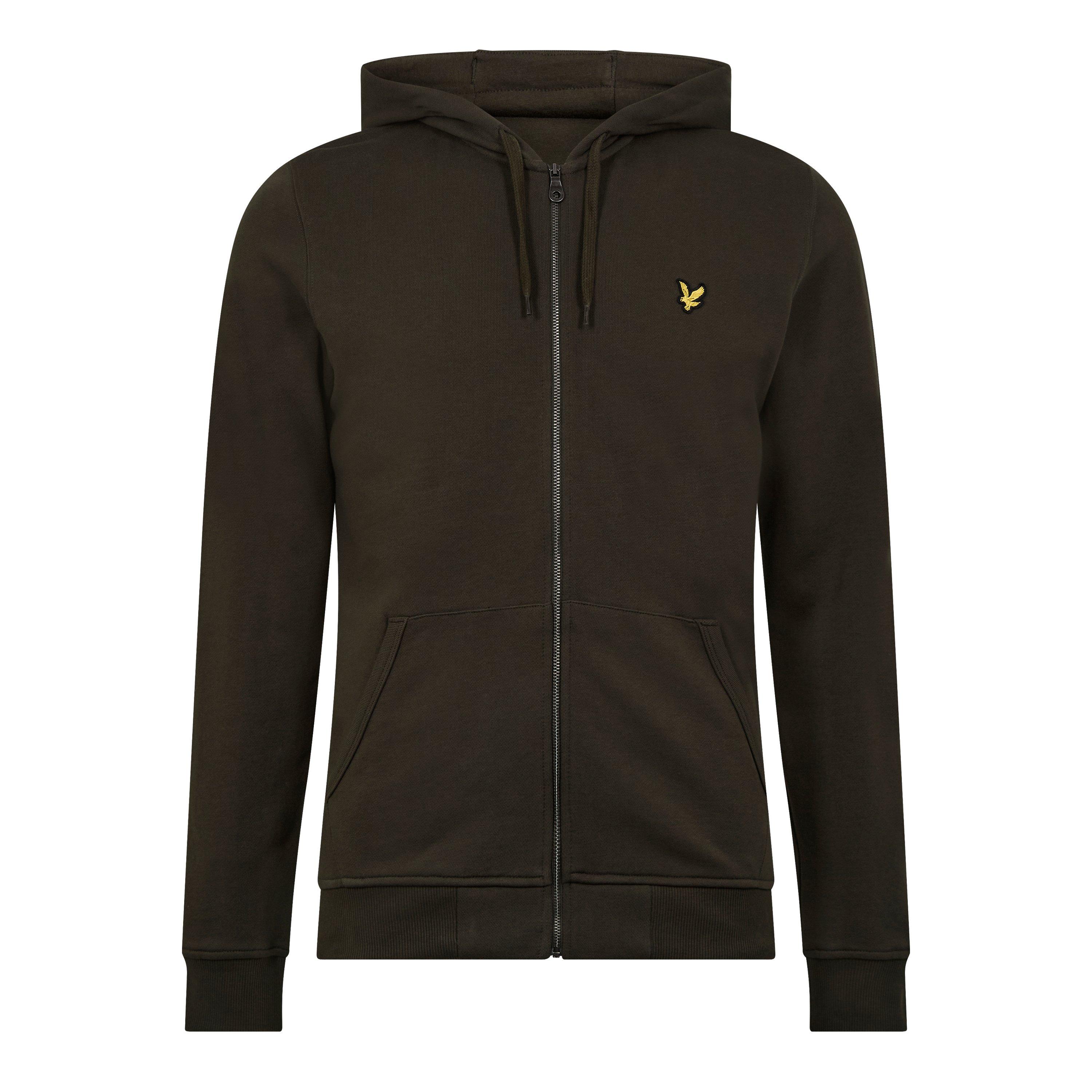 Olive - Lyle and Scott - Zip Hoodie - 1