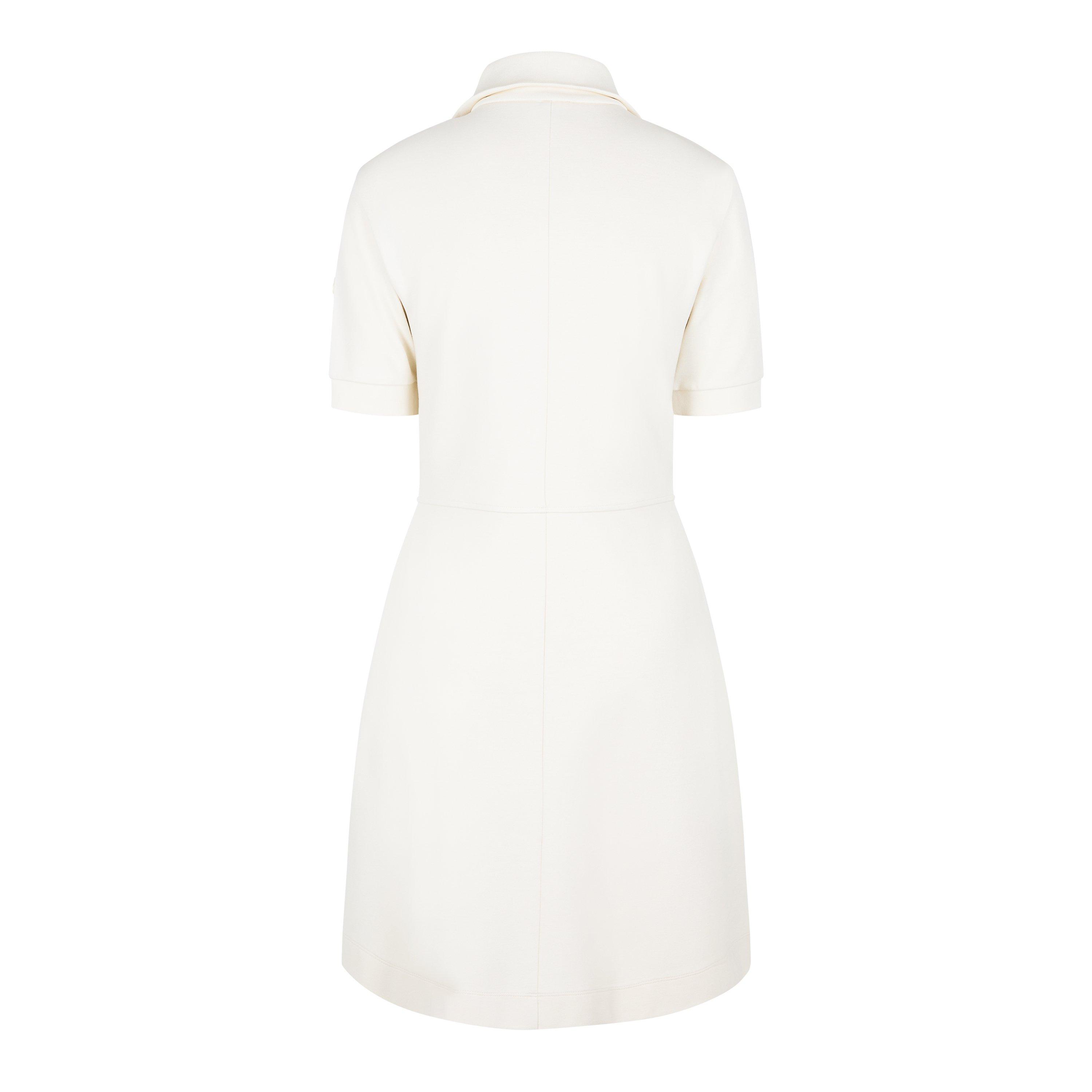 White 034 - Moncler - Polo Zip Dress - 6