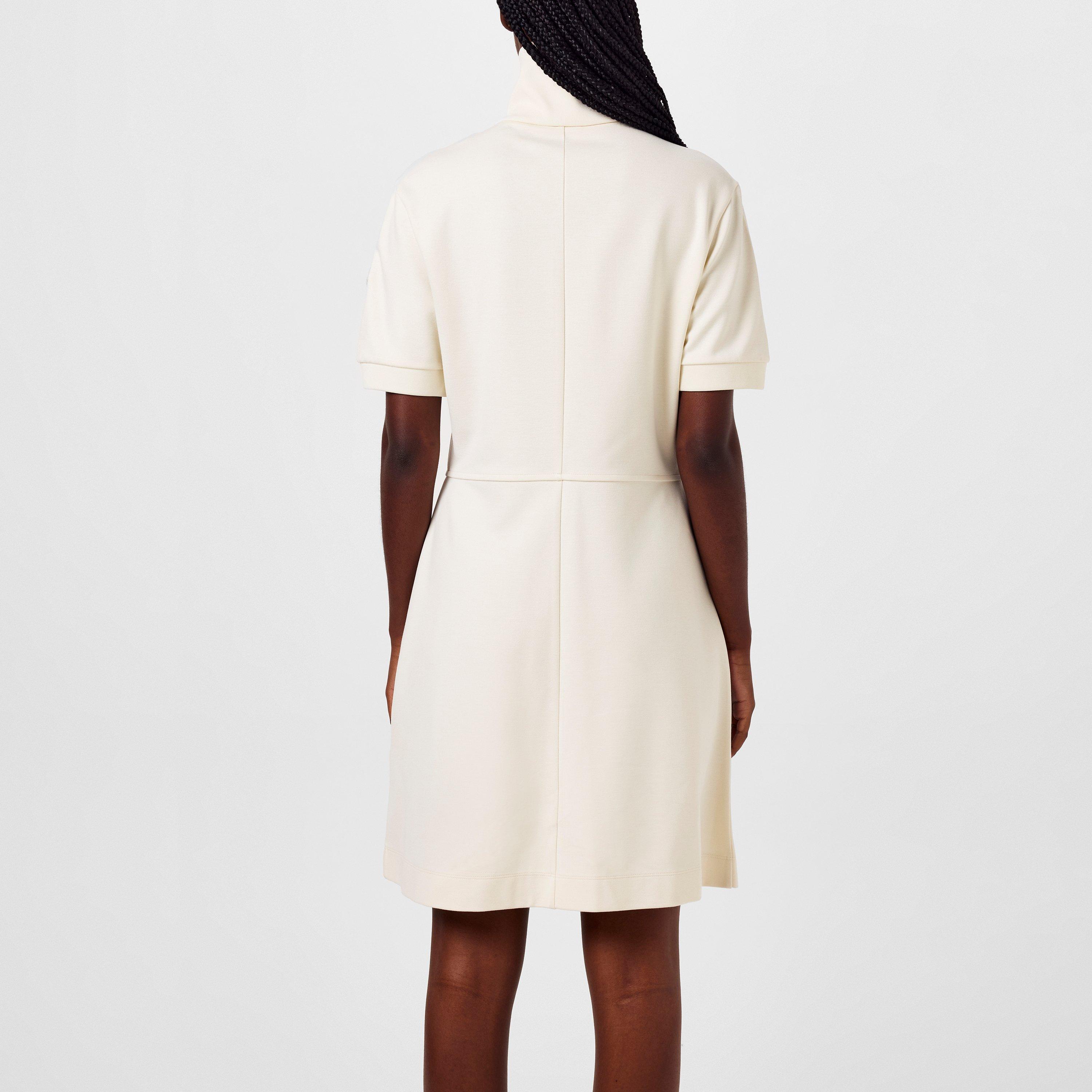 White 034 - Moncler - Polo Zip Dress - 3