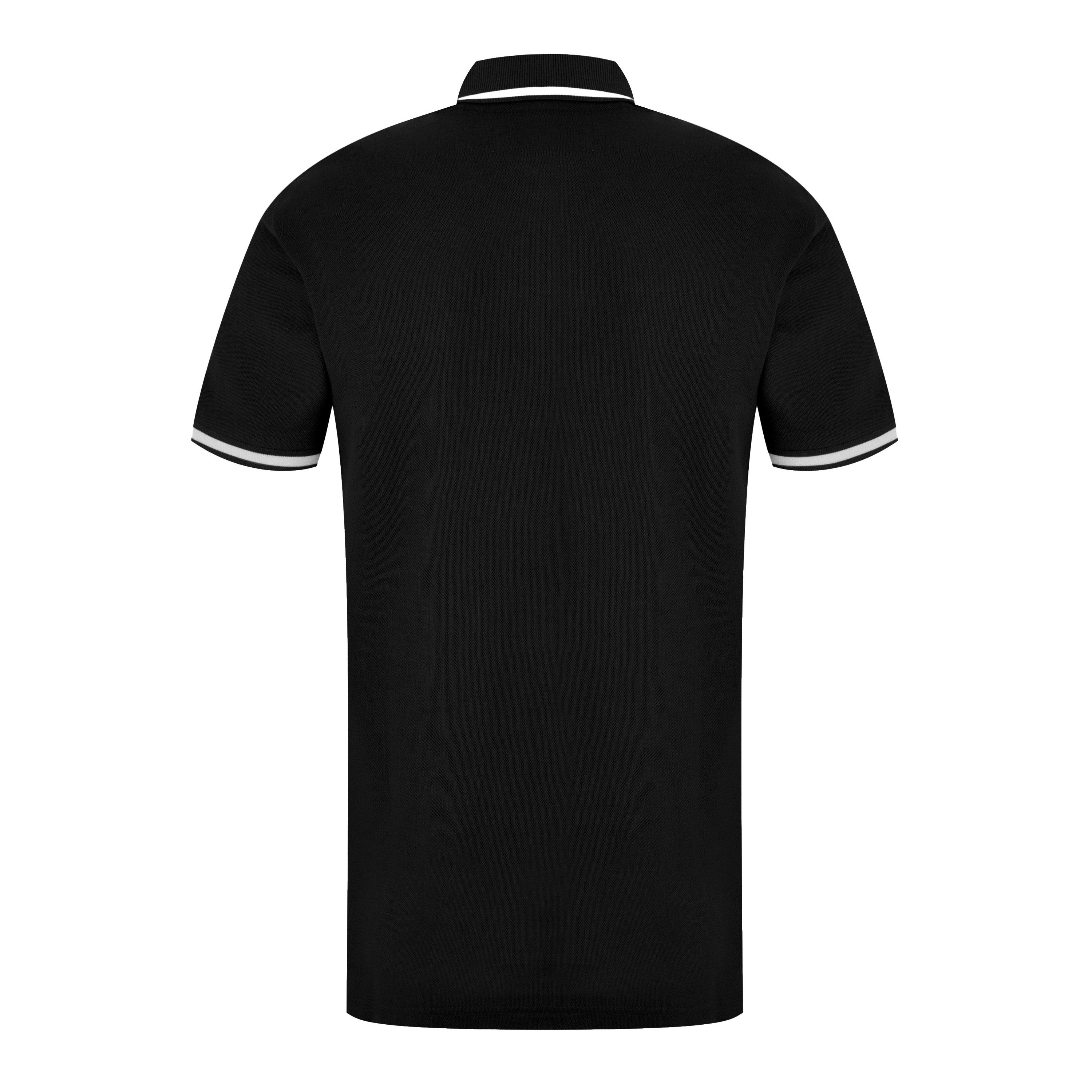 Preto - Original Penguin - OP Tipped Polo Shirt Mens - 2