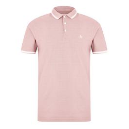 Original Penguin OP Contrast Tipped Sleeve Polo Shirt