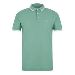 Original Penguin OP Contrast Tipped Sleeve Polo Shirt