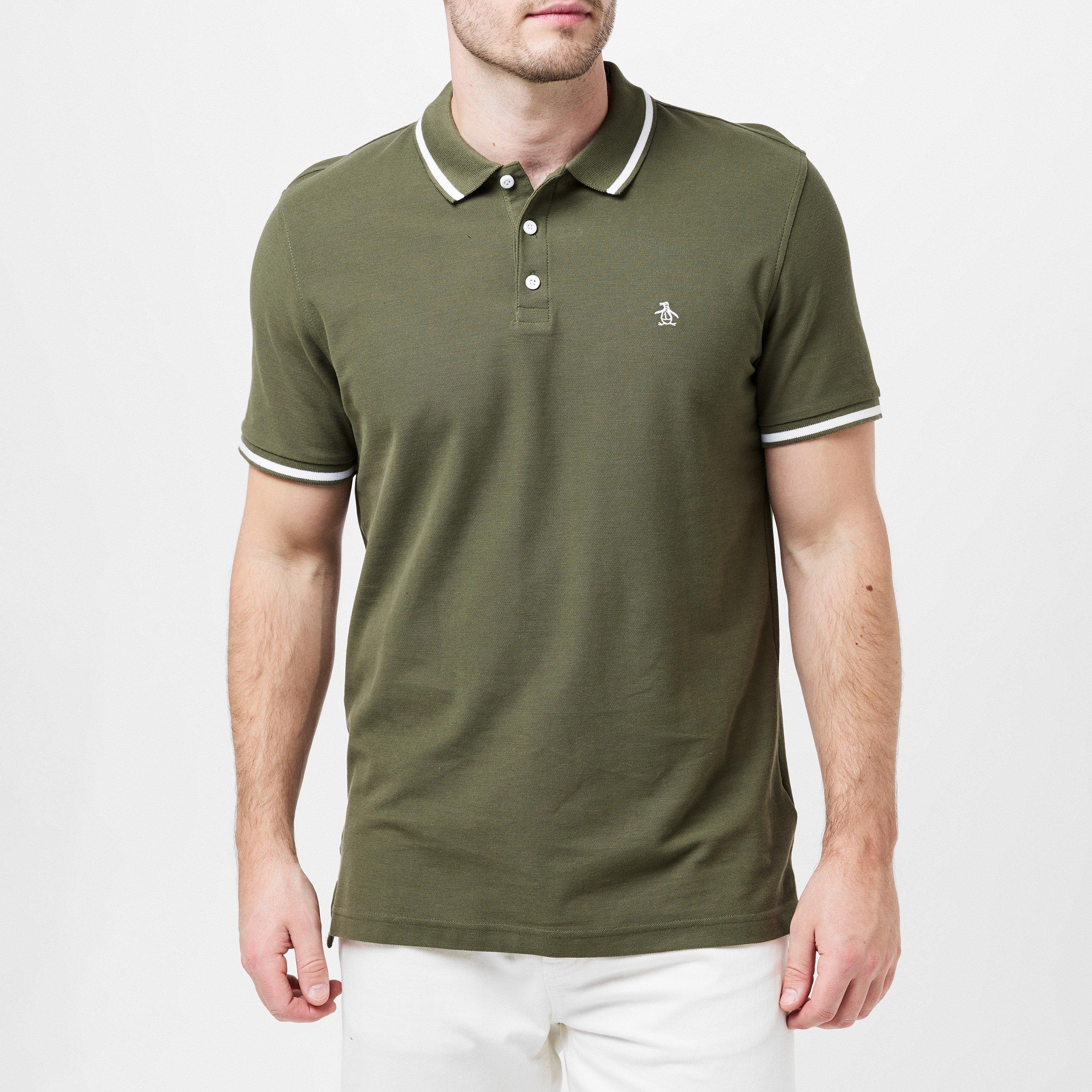 Grape Leaf - Original Penguin - OP Tipped Polo Shirt Mens - 3
