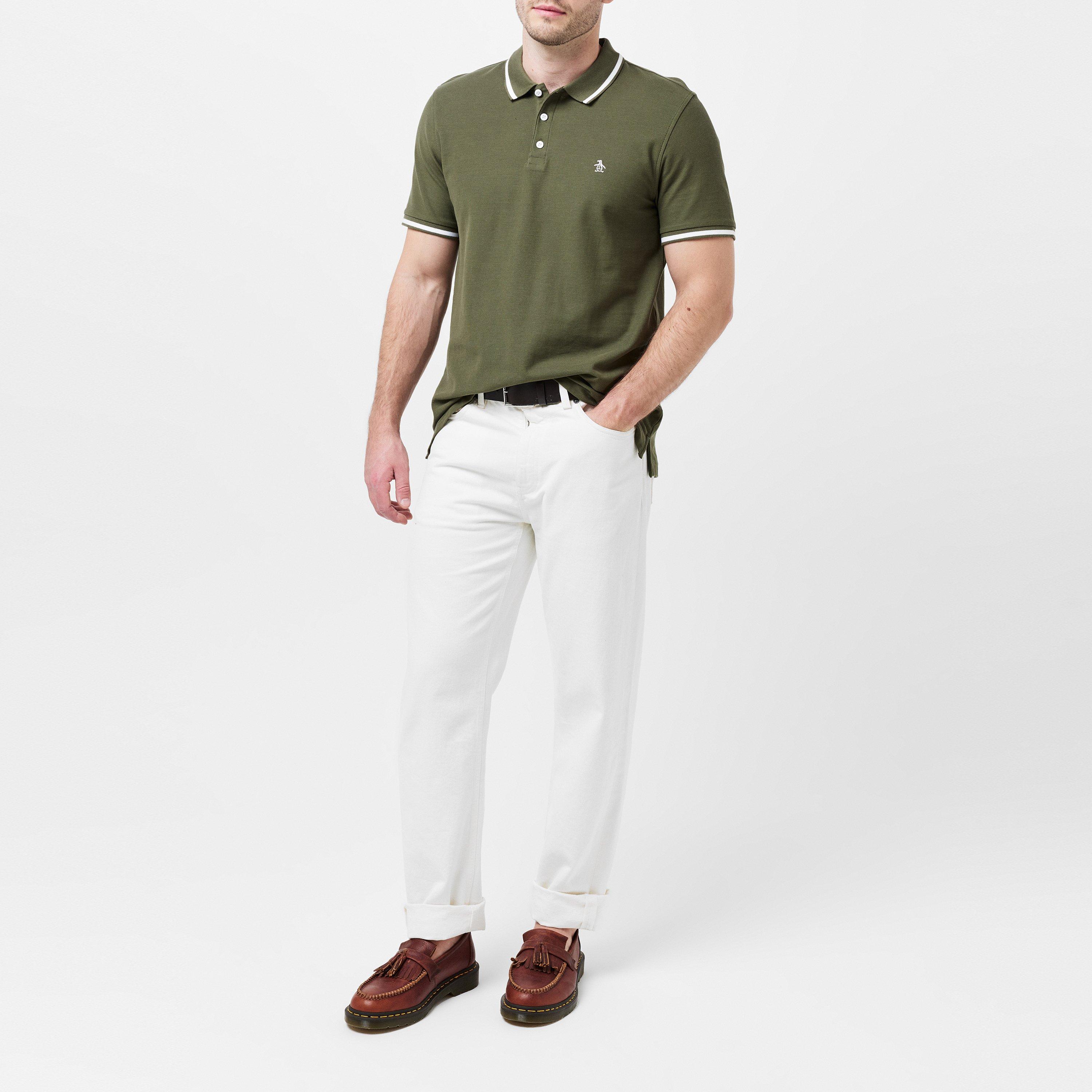 Grape Leaf - Original Penguin - OP Tipped Polo Shirt Mens - 6