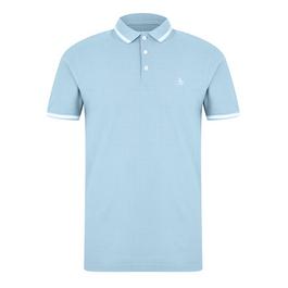 Original Penguin OP Contrast Tipped Sleeve Polo Shirt