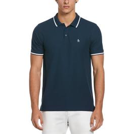 Original Penguin OP Contrast Tipped Sleeve Polo Shirt