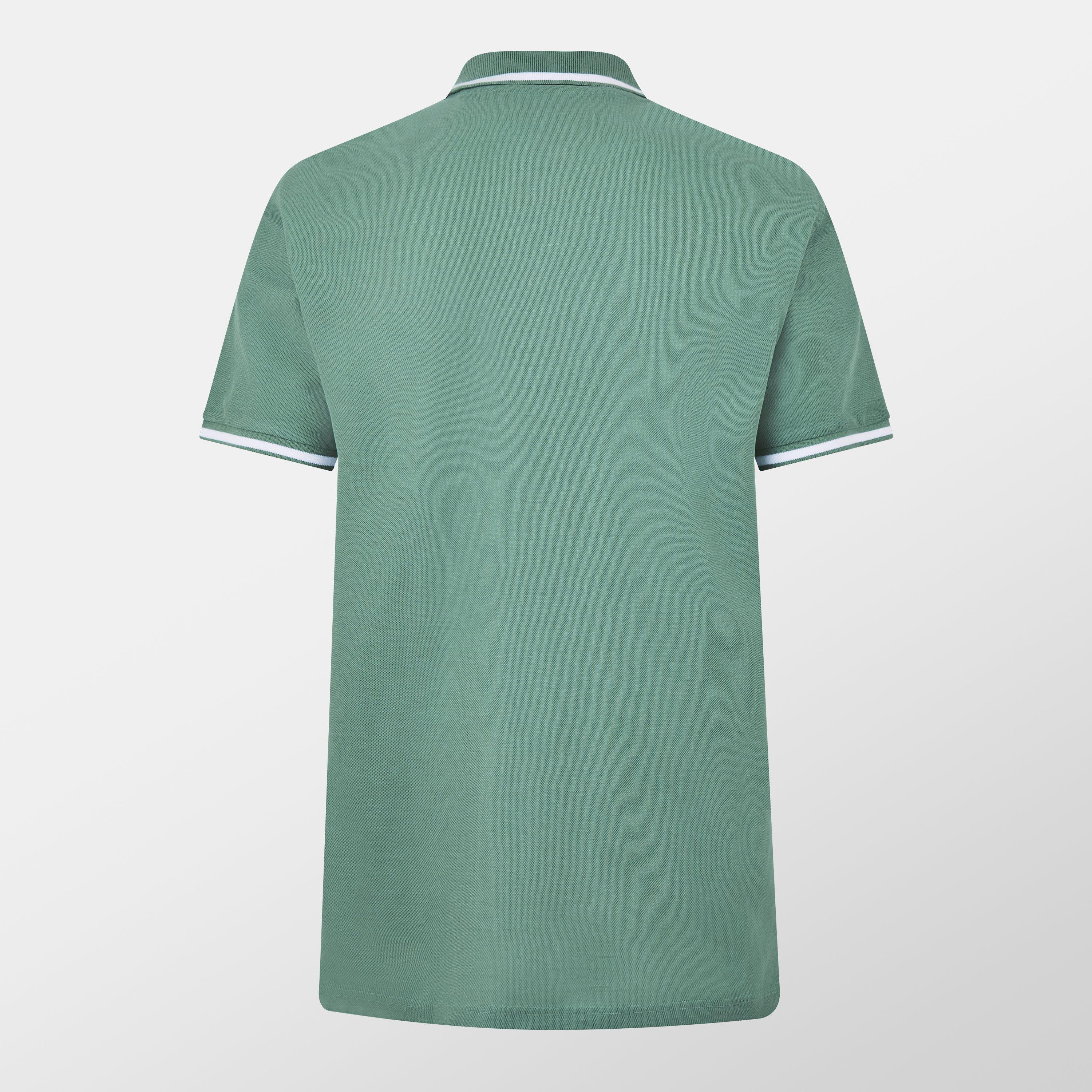 Oil Blue - Original Penguin - OP Tipped Polo Shirt Mens - 2