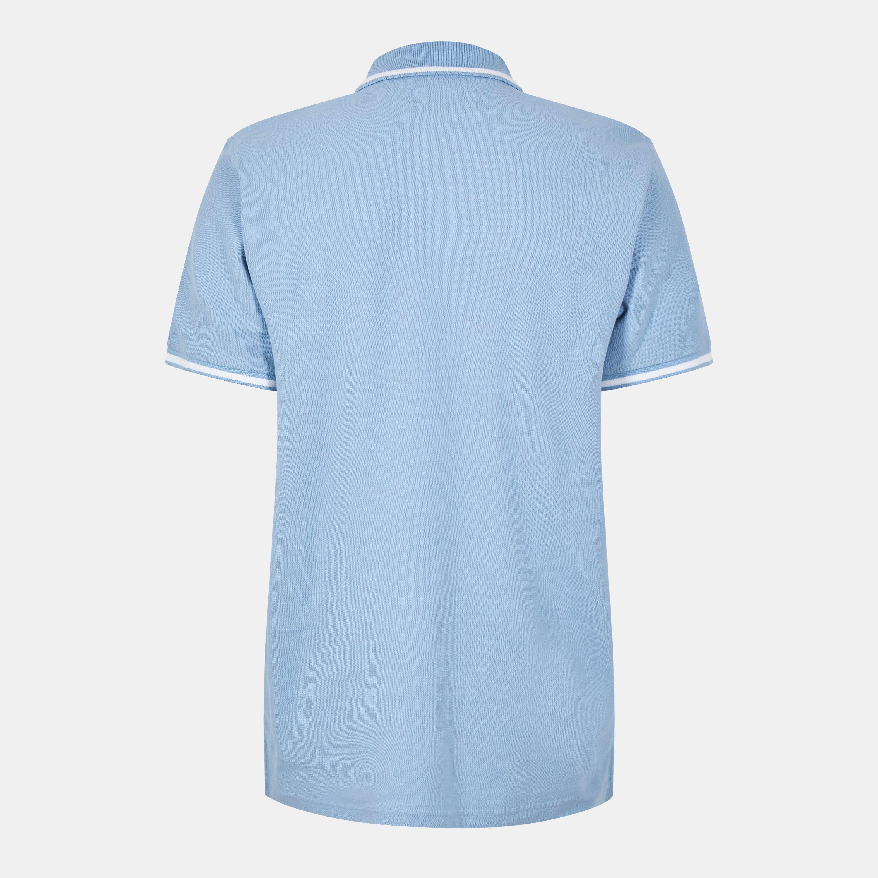 Faded Denim - Original Penguin - OP Tipped Polo Shirt Mens - 2
