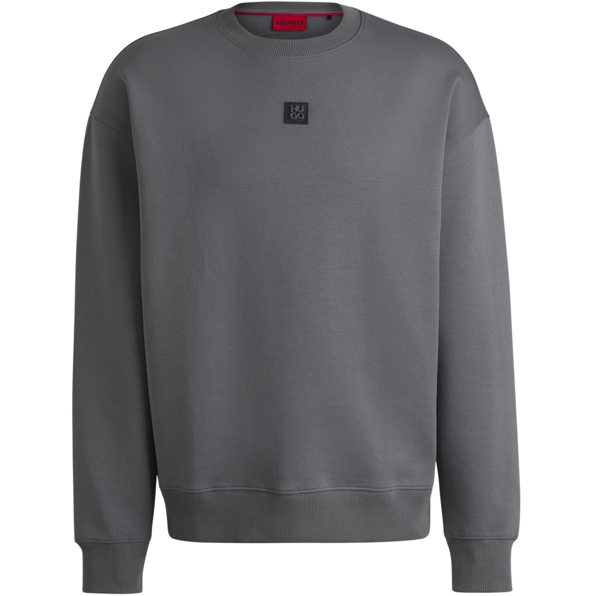 Hugo Men's Dettil Crew-neck Sweatshirt - Open Grey 086 - XS
