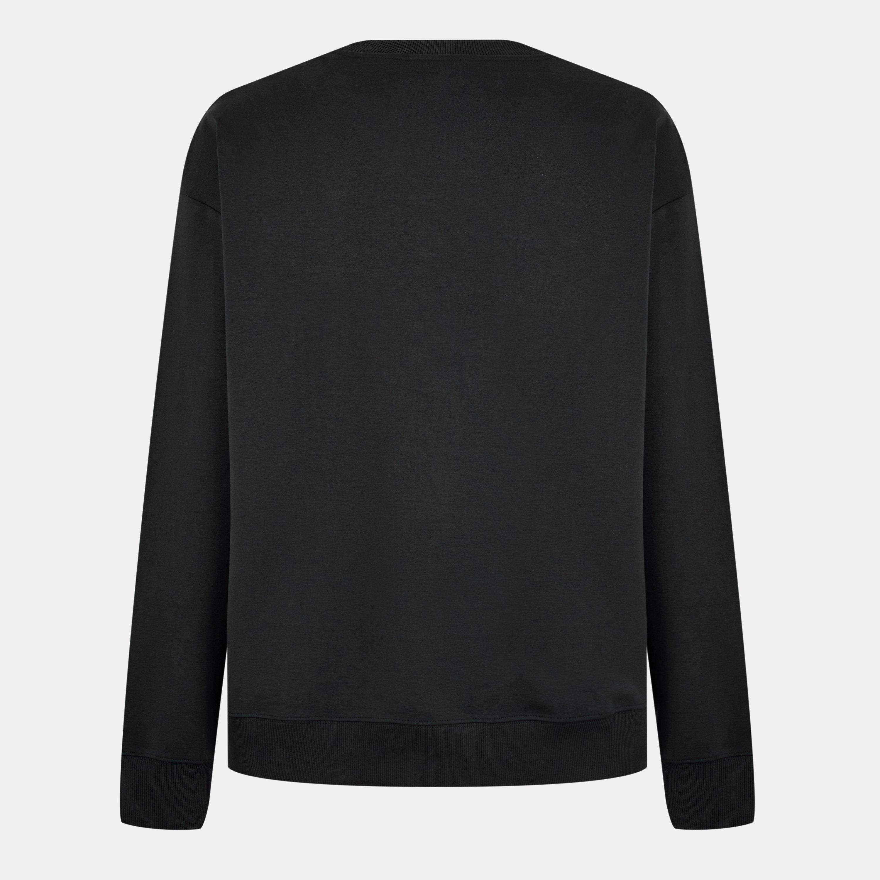 Black 001 - Hugo - Men's Dettil Crew-neck Sweatshirt - 2
