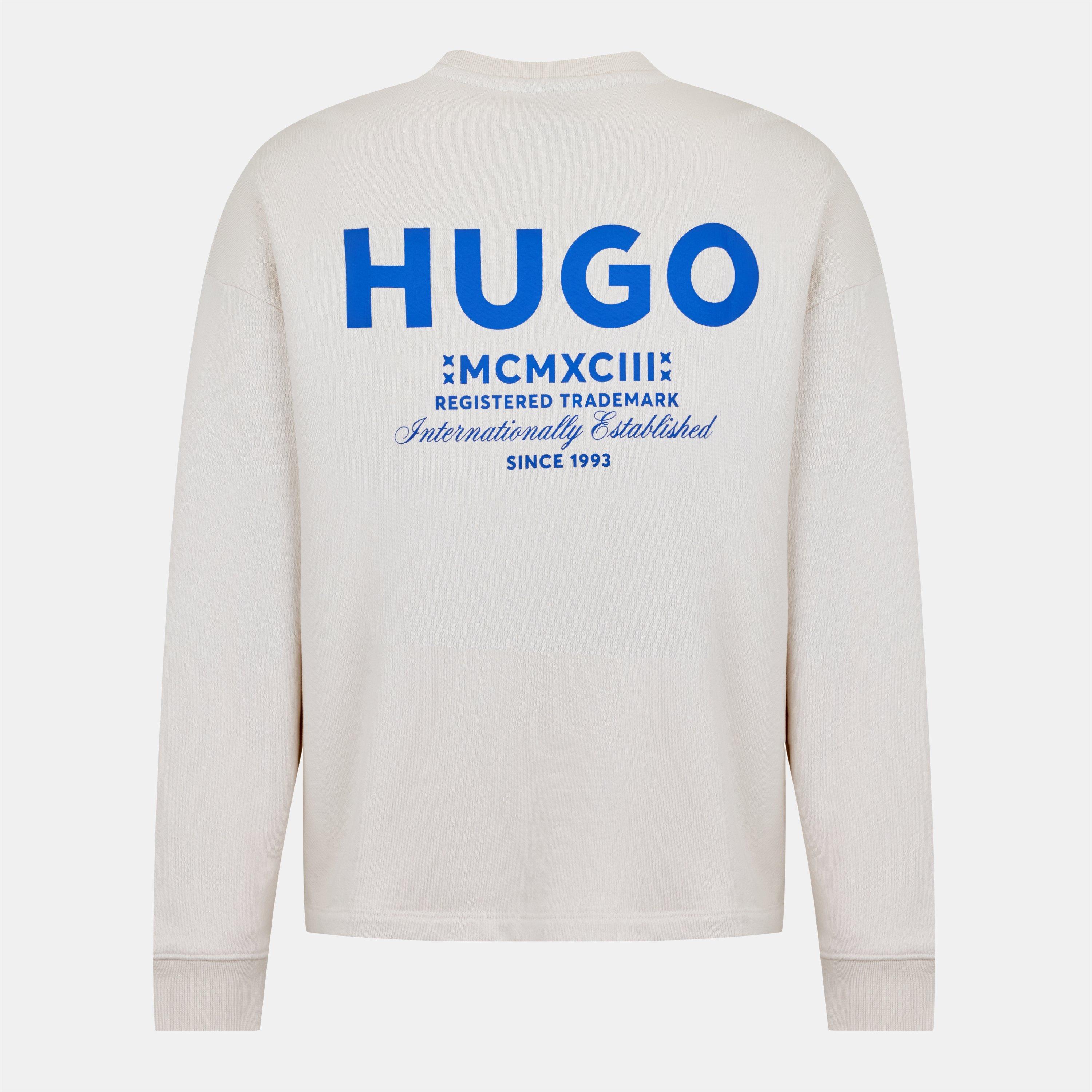 Hugo Naviu Sweatshirt - White 121 - XL