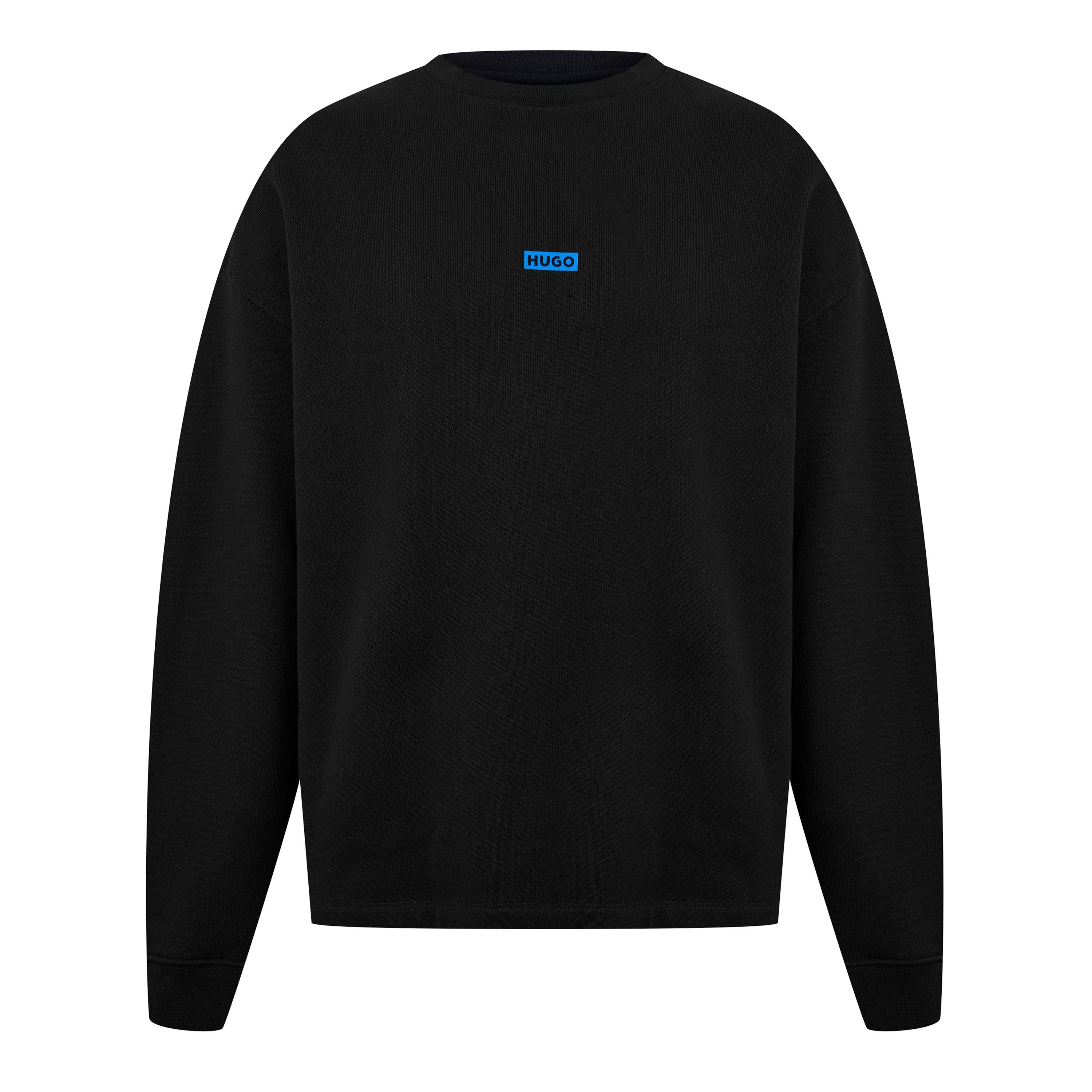 Black 001 - Hugo - Naviu Sweatshirt - 7