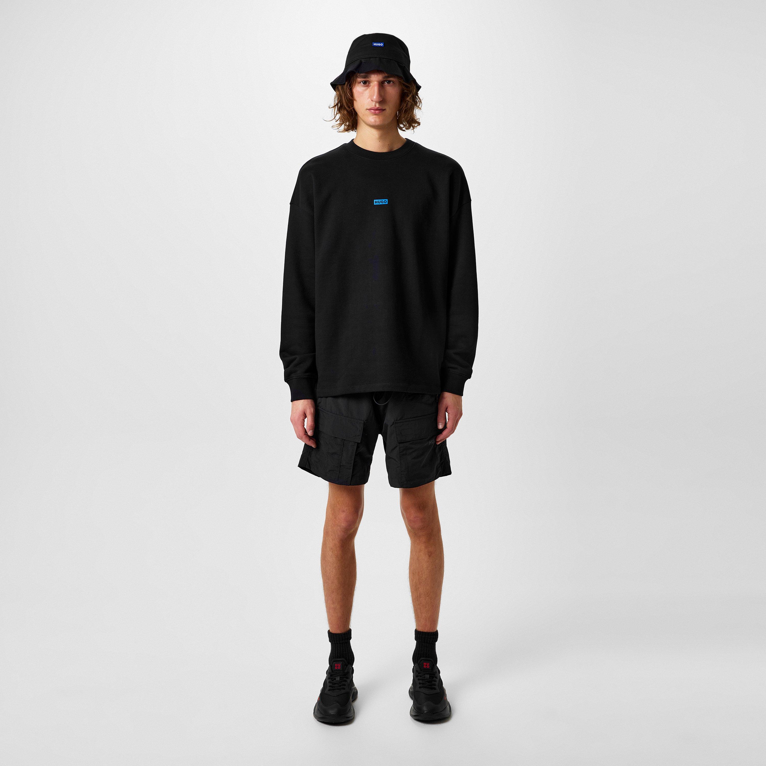 Black 001 - Hugo - Naviu Sweatshirt - 6