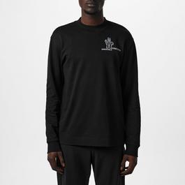 Moncler Grenoble Logo Long Sleeve T Shirt