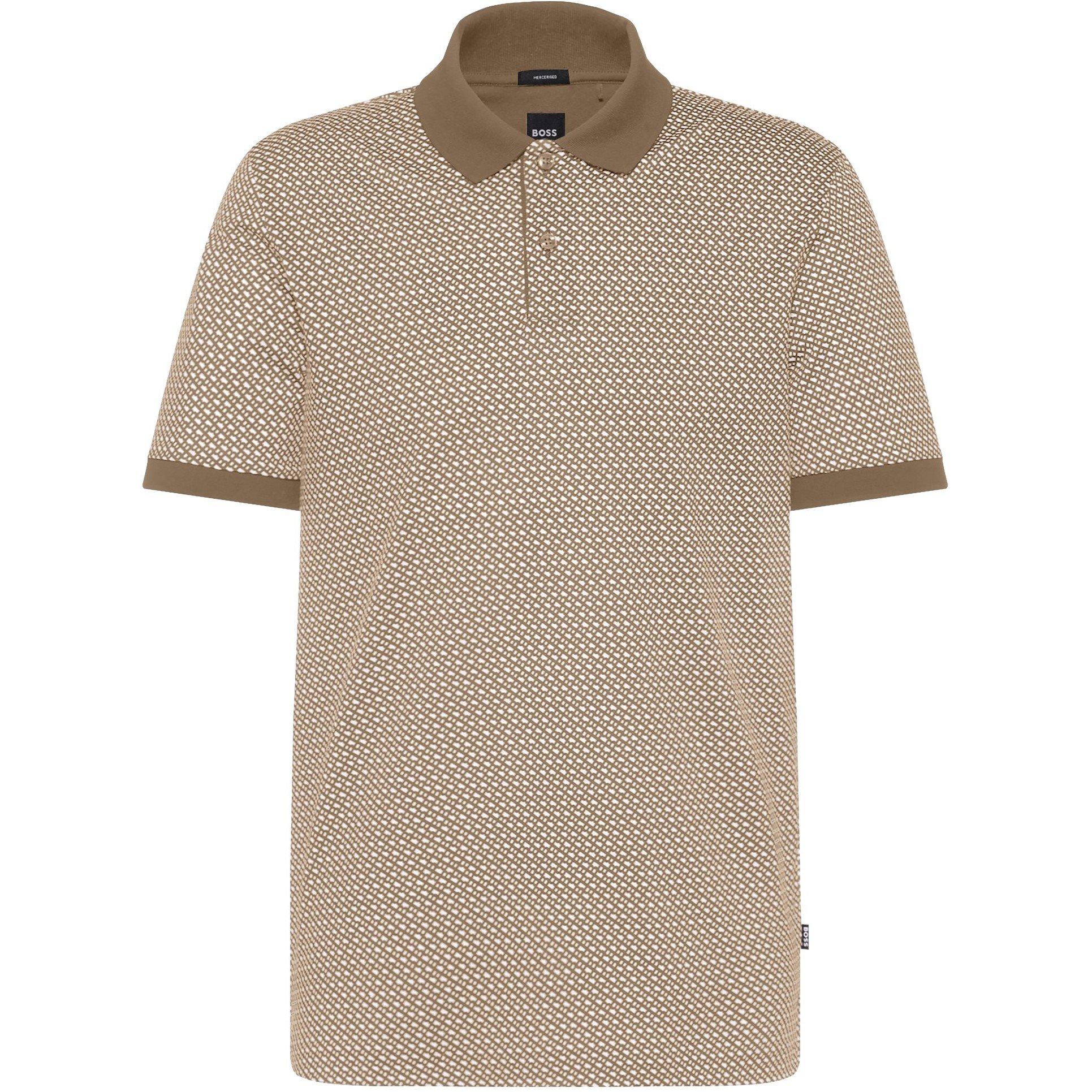 Open Beige 282 - Boss - Men's H-Parlay 204 Short-Sleeve Tailored Fit Polo Shirt - 1