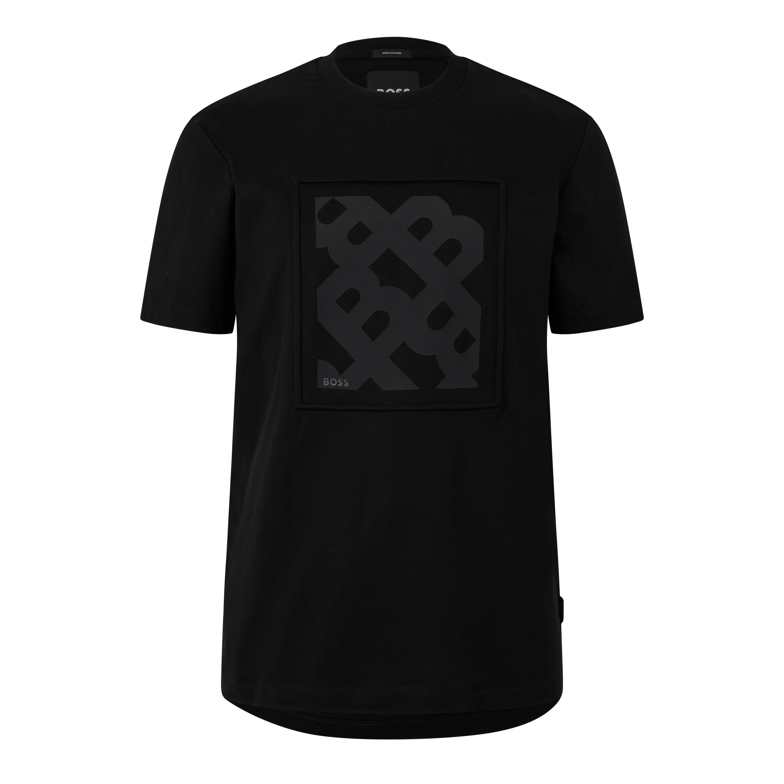 Black 001 - Boss - Men's P-Thompson 206 T-Shirt - 1