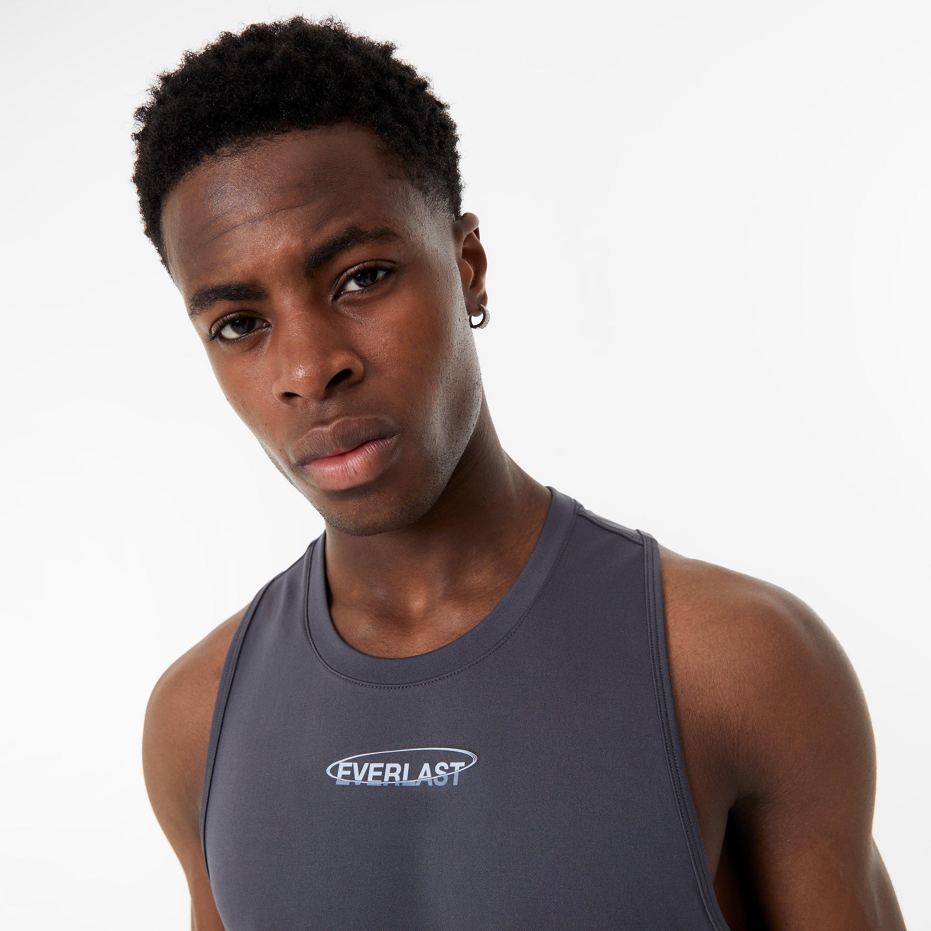 Shark Grey - Everlast - Graphic Vest Mens - 3
