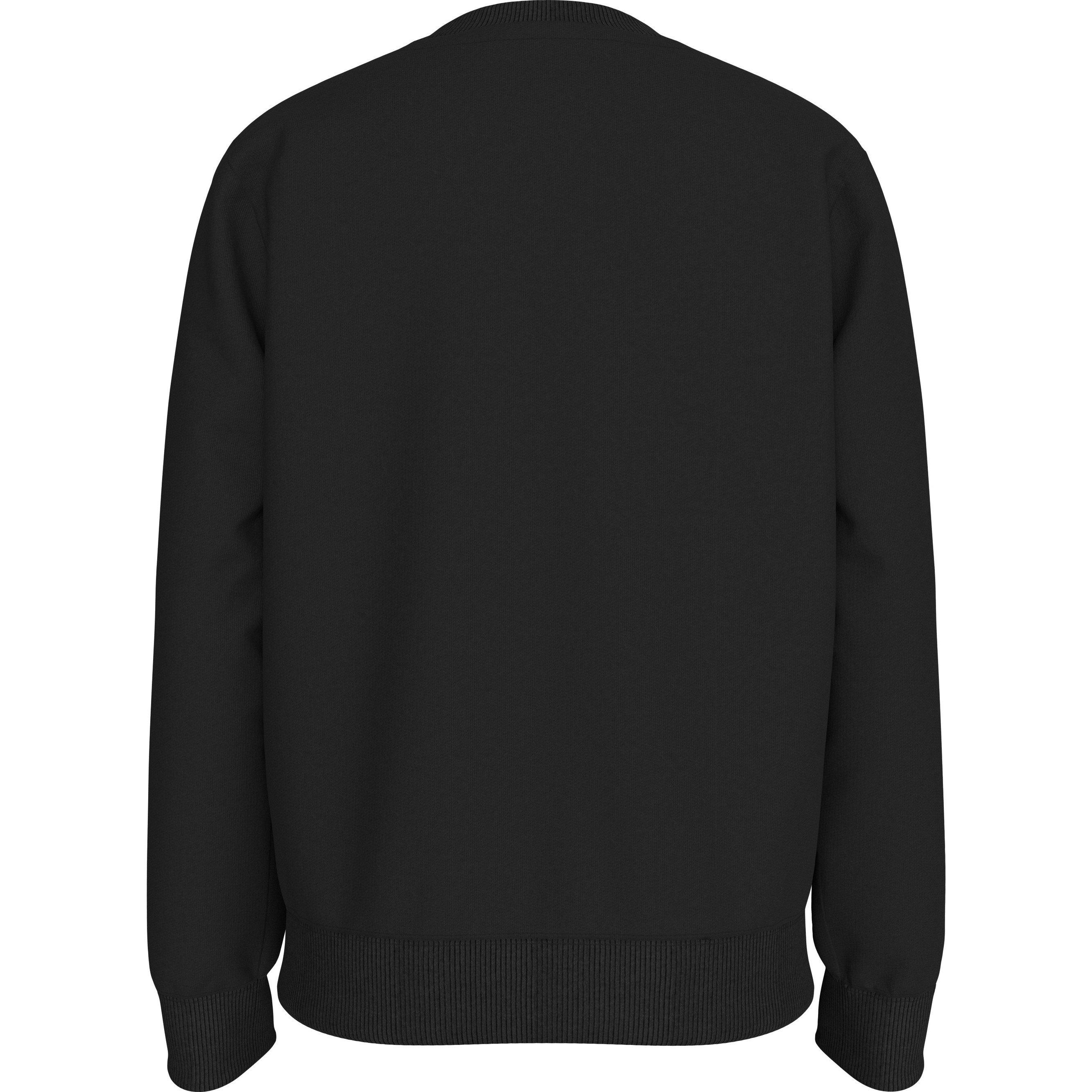 CK Black BEH - Calvin Klein Jeans - Regular fit logo crewneck sweatshirt - 2