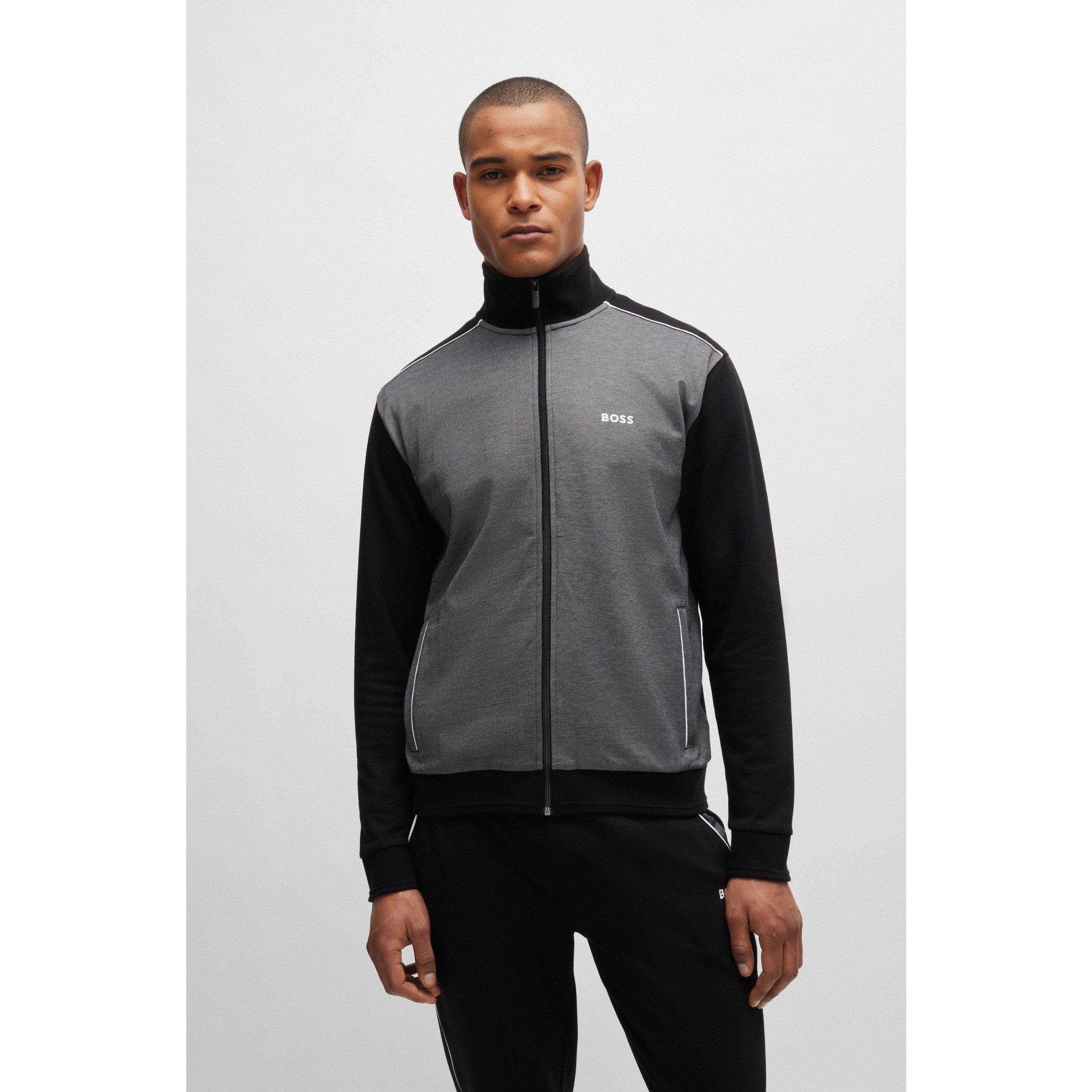 Black and grey hugo boss tracksuit online