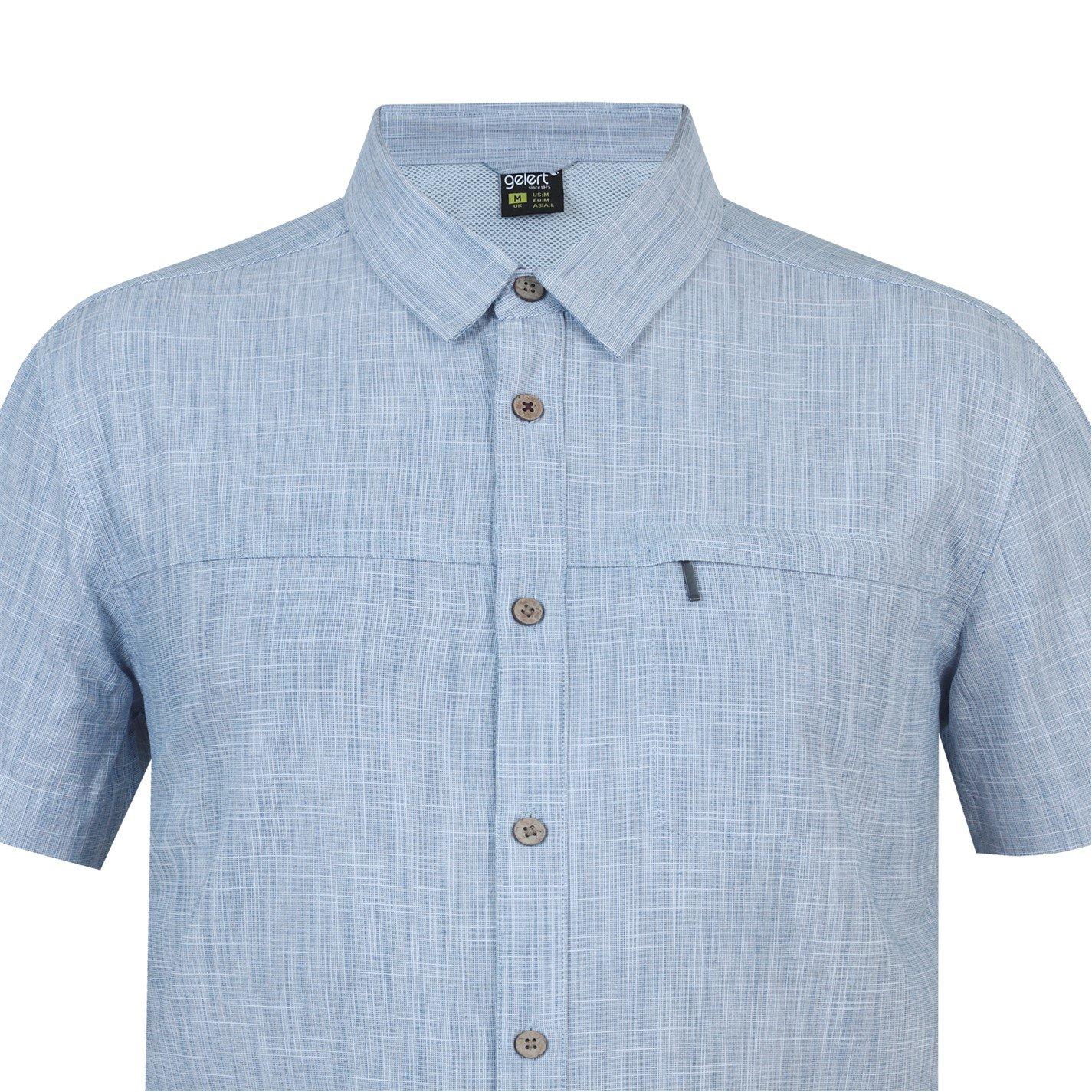Blue - Gelert - Short Sleeve Shirt Mens - 4