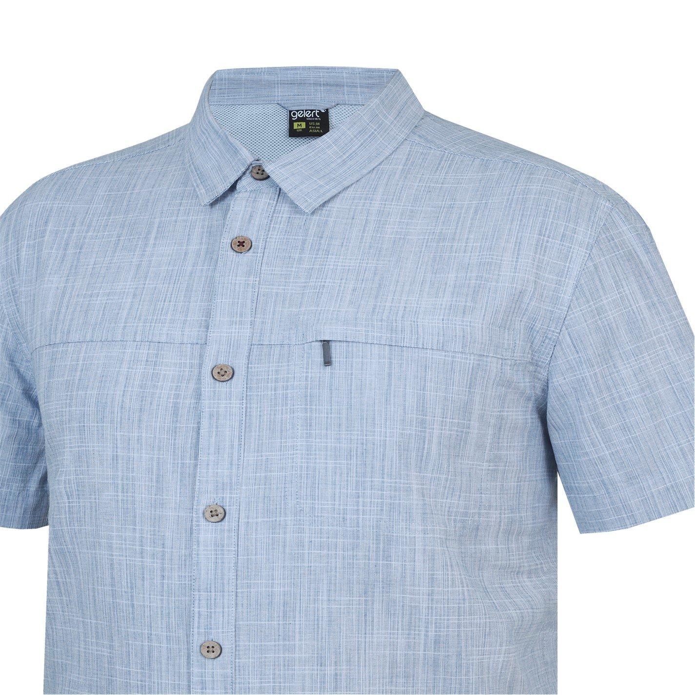Blue - Gelert - Short Sleeve Shirt Mens - 5