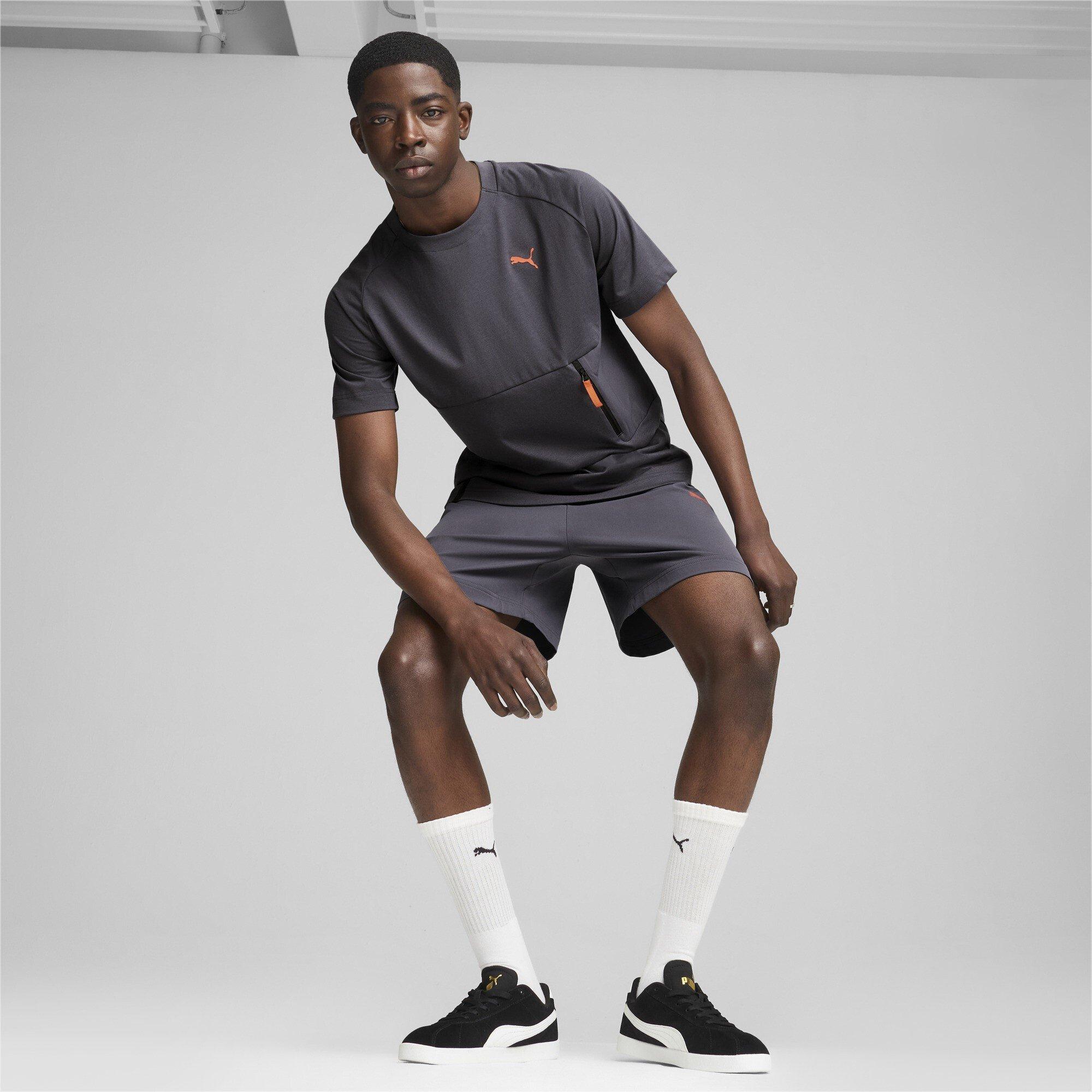 Galactic Grey - Puma - PUMATECH Pocket Regular Fit T-Shirt - 5