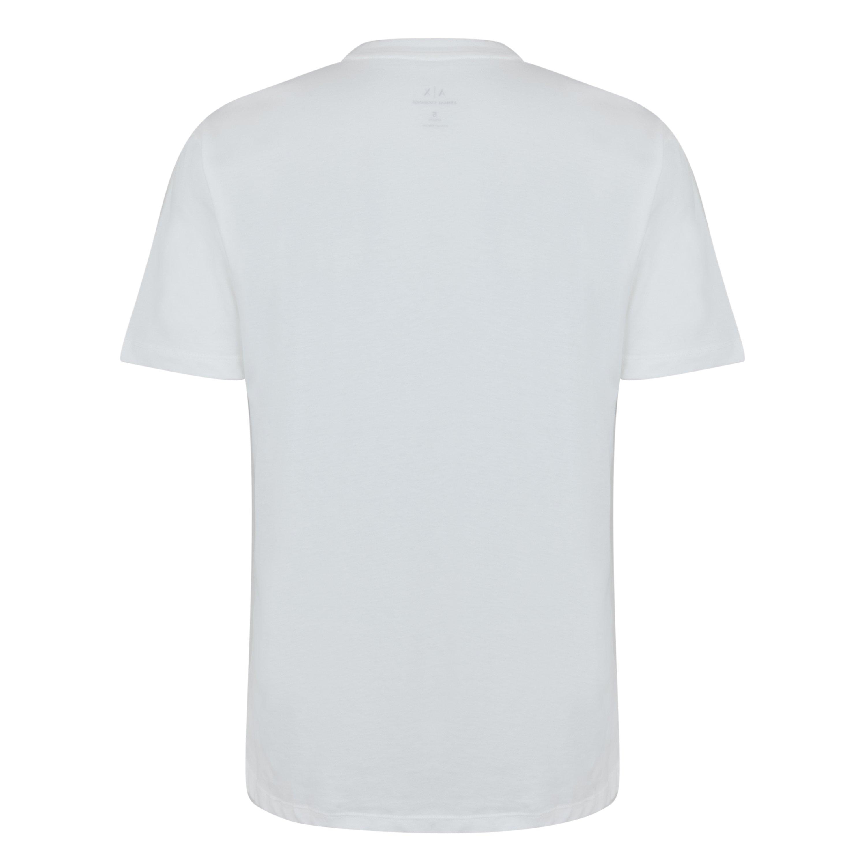 Off White 1116 - Armani Exchange - Men's Regular Fit T-Shirt - 3