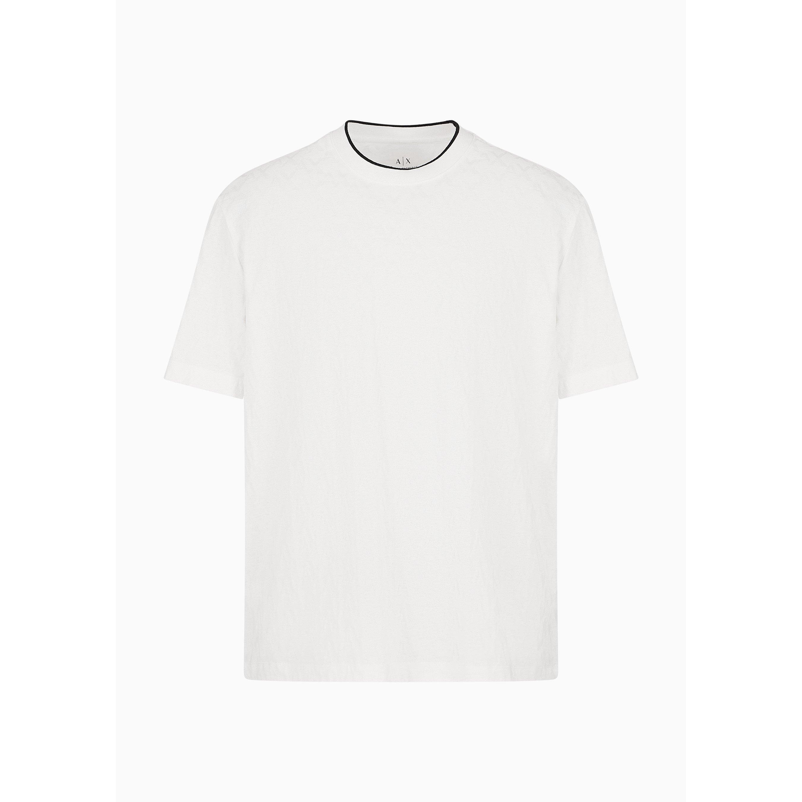 Armani Exchange Men's Off White 1116 T-Shirt - XL