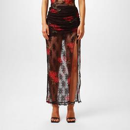 Bec and Bridge Desert Rose Ruched Skirt