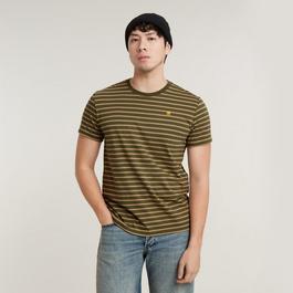 G Star Striped Short Sleeve T Shirt