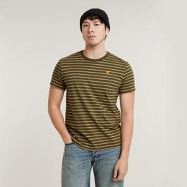 G Star Striped Short Sleeve T-Shirt