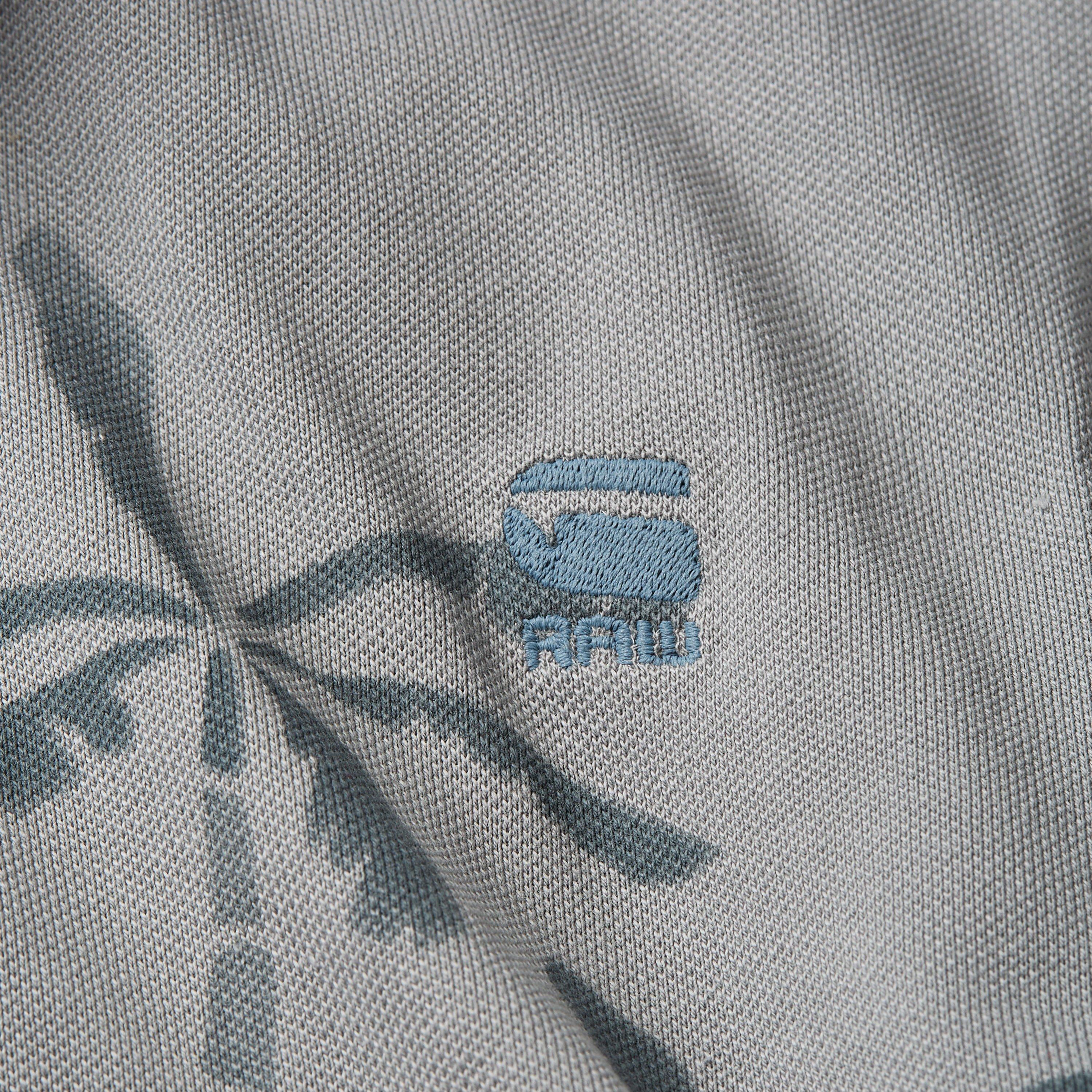 Corrct Gry G525 - G Star - Men's Dunda Slim Print Short-Sleeve Polo Shirt - 7