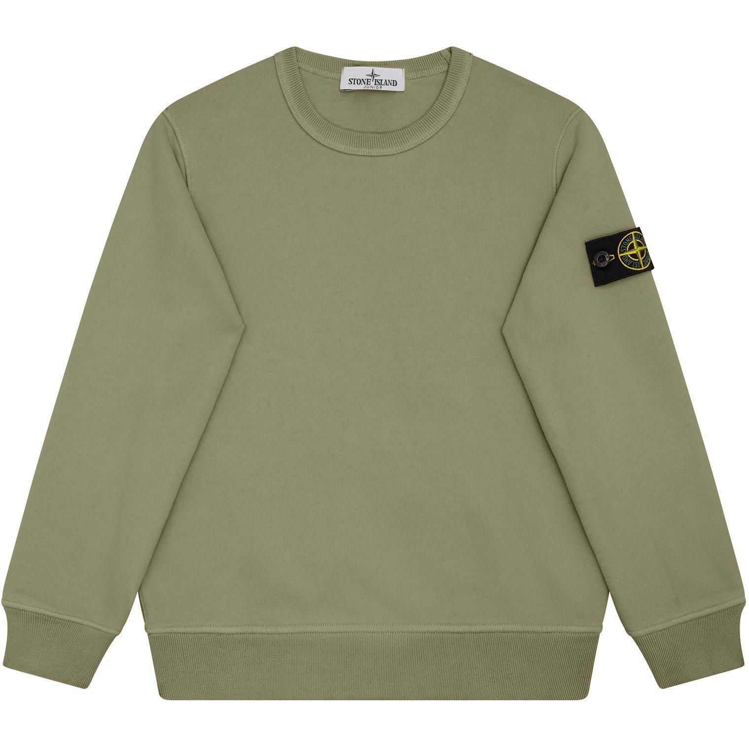 Stone Island Badge Crew Sweater Juniors