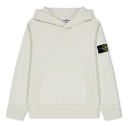 Stone Island Logo Patch Hoodie Junior