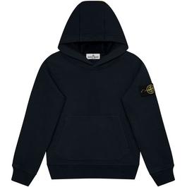 Stone Island Logo Patch Hoodie Junior