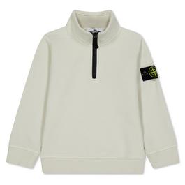 Stone Island 1 4 Zip Sweatshirt Juniors