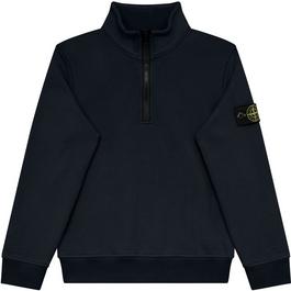 Stone Island 1 4 Zip Sweatshirt Juniors