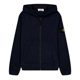 Stone Island Heavyweight Zipped Hoodie Junior