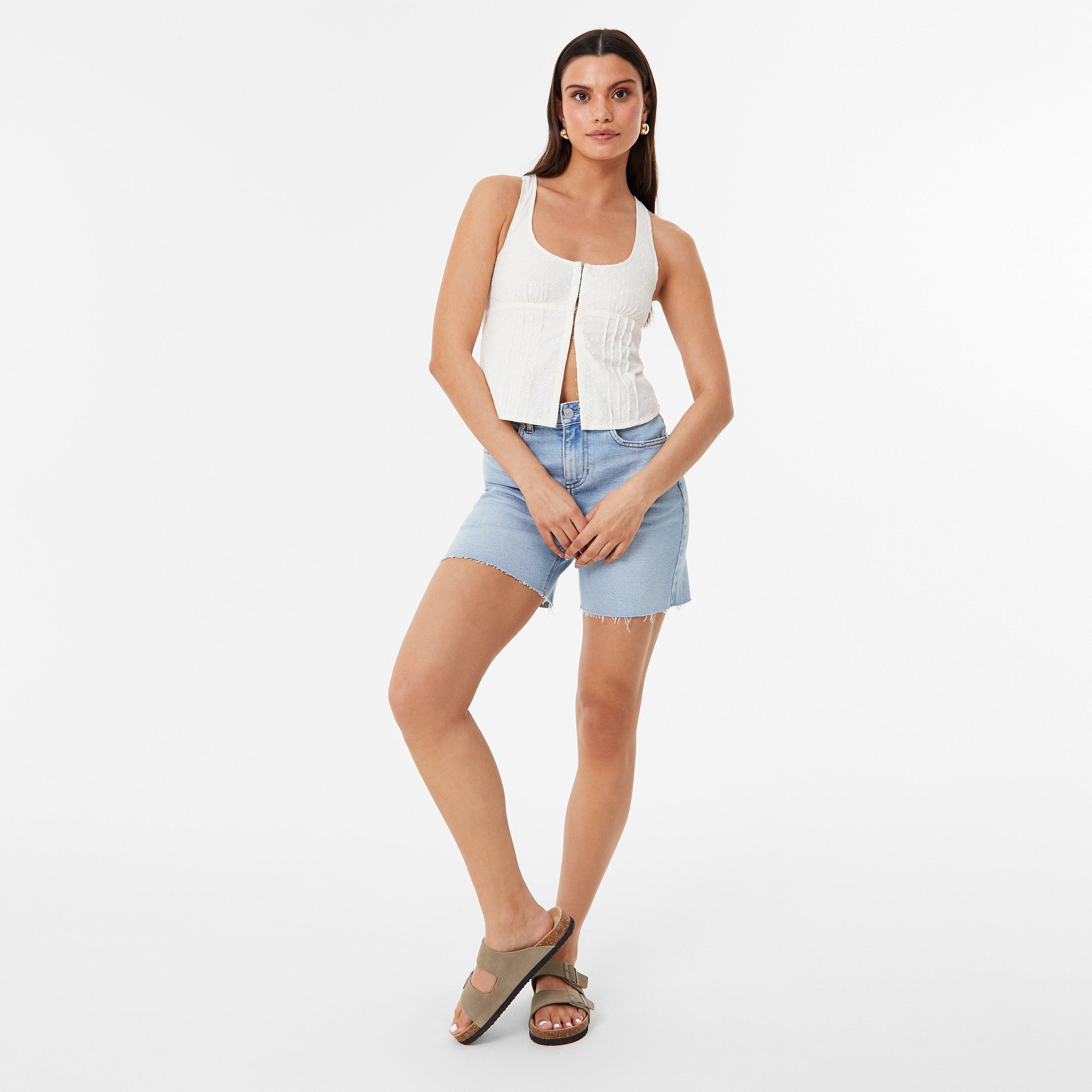 Buttercream - Jack Wills - Broderie Corset Top - 4