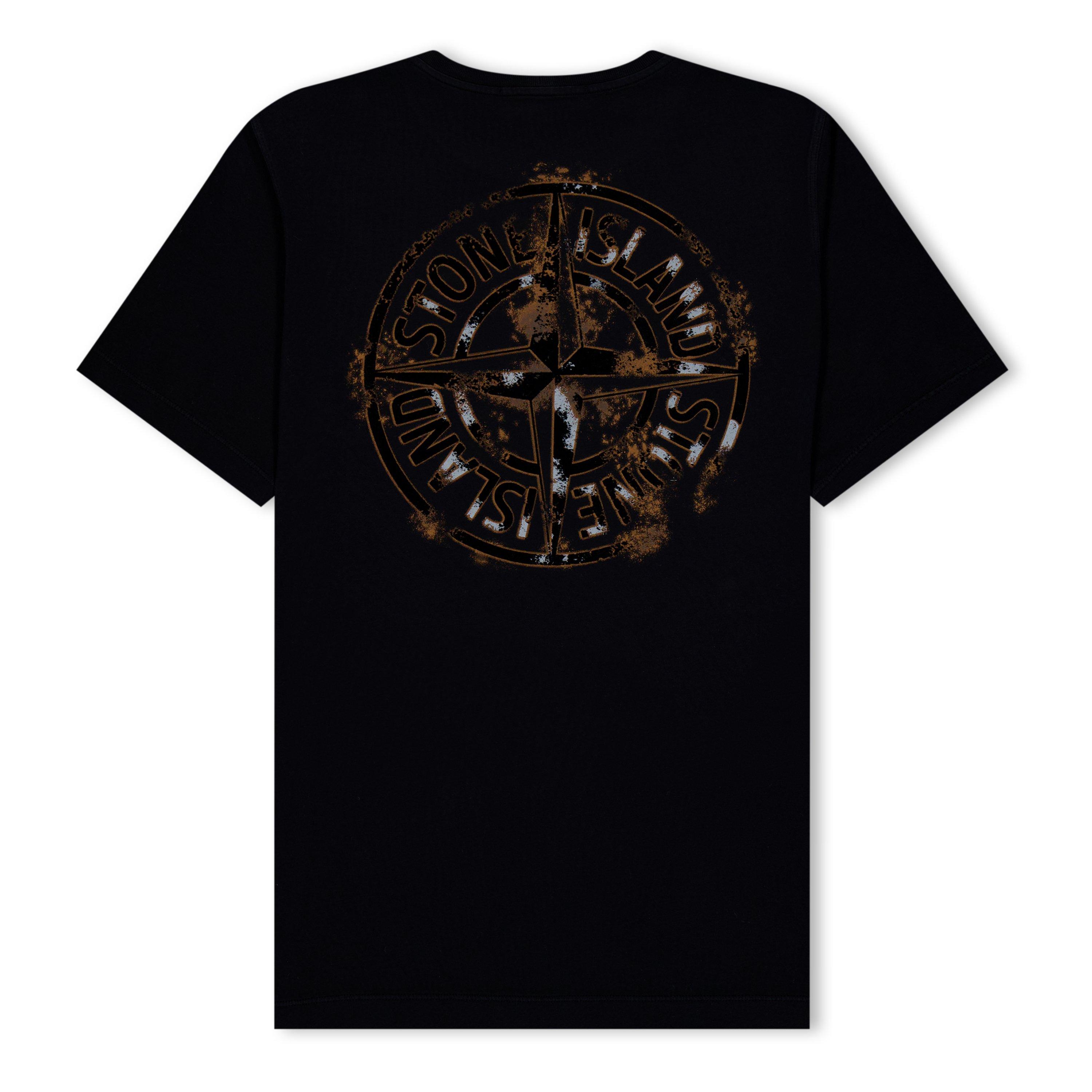 Black V0029 - Stone Island - Compass T-Shirt Juniors - 2