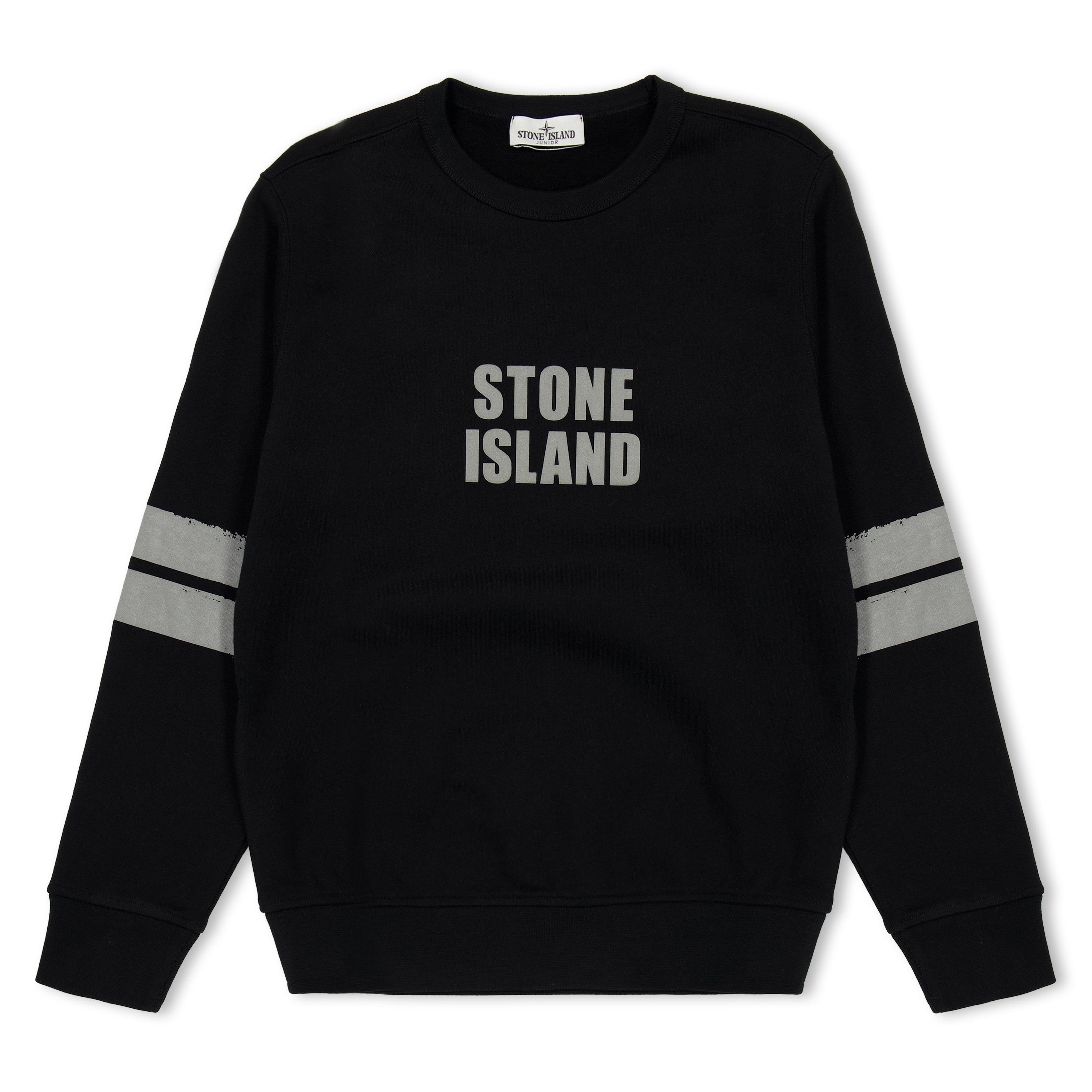 Stone Island Striped Logo Sweater