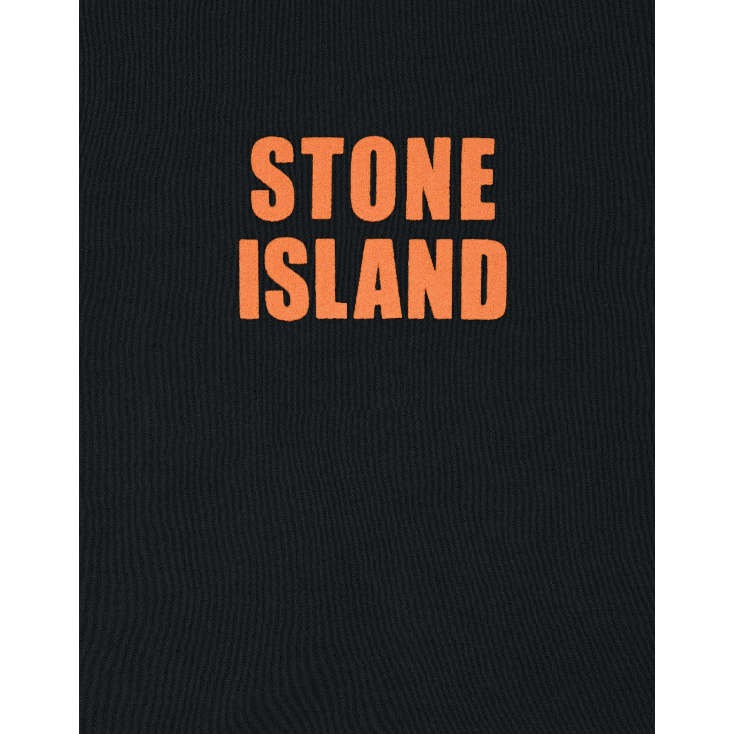 Black V0029 - Stone Island - Striped Logo Sweater - 4